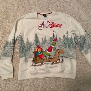 Target White Grinch Sweater